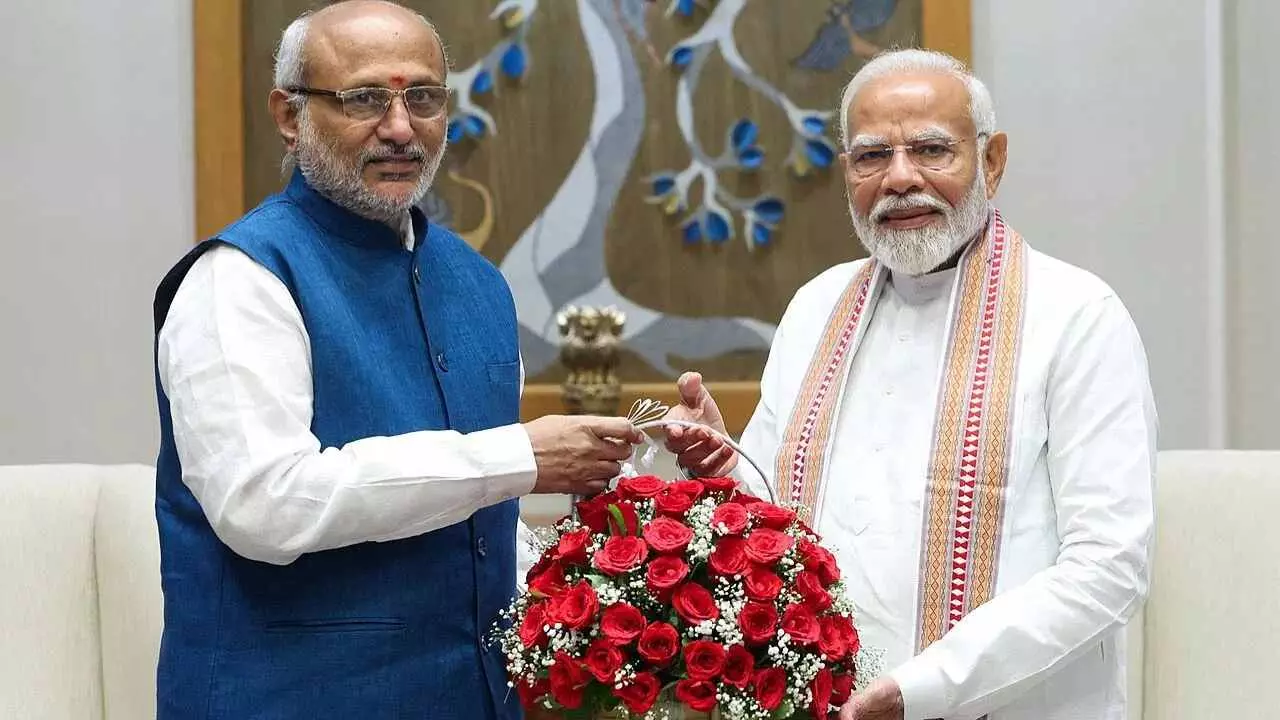 तमिलनाडु के मोदी है उपराष्ट्रपति पद के उम्मीदवार सीपी राधाकृष्णन, PM ने X पर पोस्ट कर की तारीफ़ तमिलनाडु के मोदी है उपराष्ट्रपति पद के उम्मीदवार सीपी राधाकृष्णन, PM ने X पर पोस्ट कर की तारीफ़