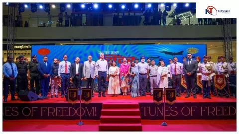 LULU मॉल में भारतीय सेना बैंड की गूंज ! सेना की प्रस्तुति ने दिलों को छुआ, देशभक्ति धुनों ने दर्शकों को किया मंत्रमुग्ध