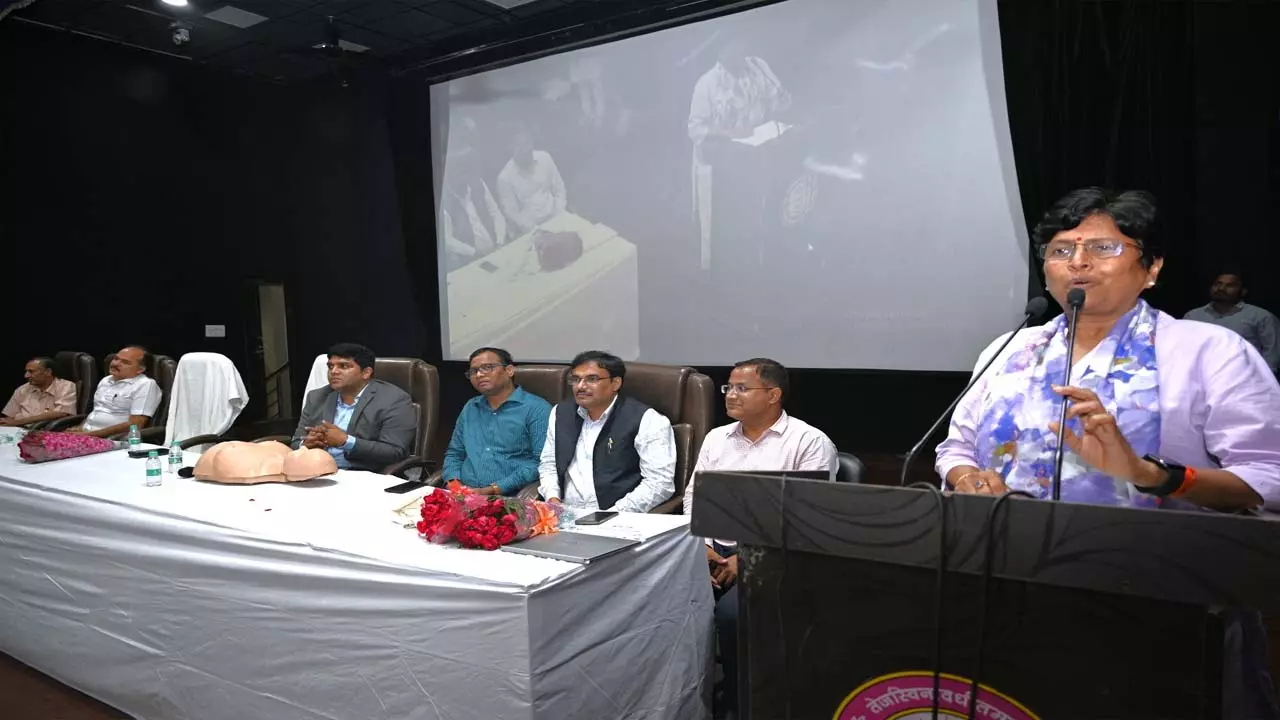 CPR training workshop held at PU Shiv Shakti says- CPR is life saver in emergency heart attack