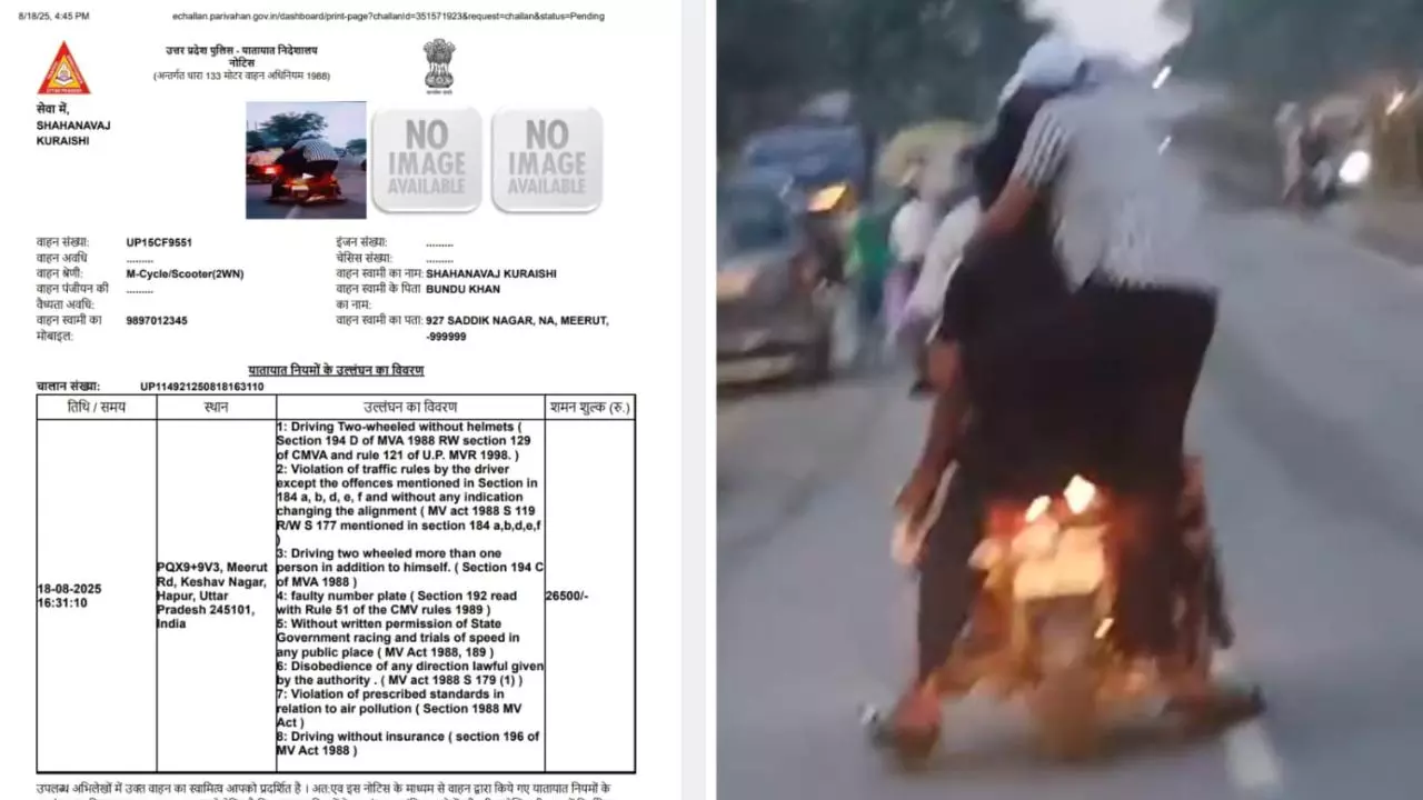 Dangerous Bike Stunt