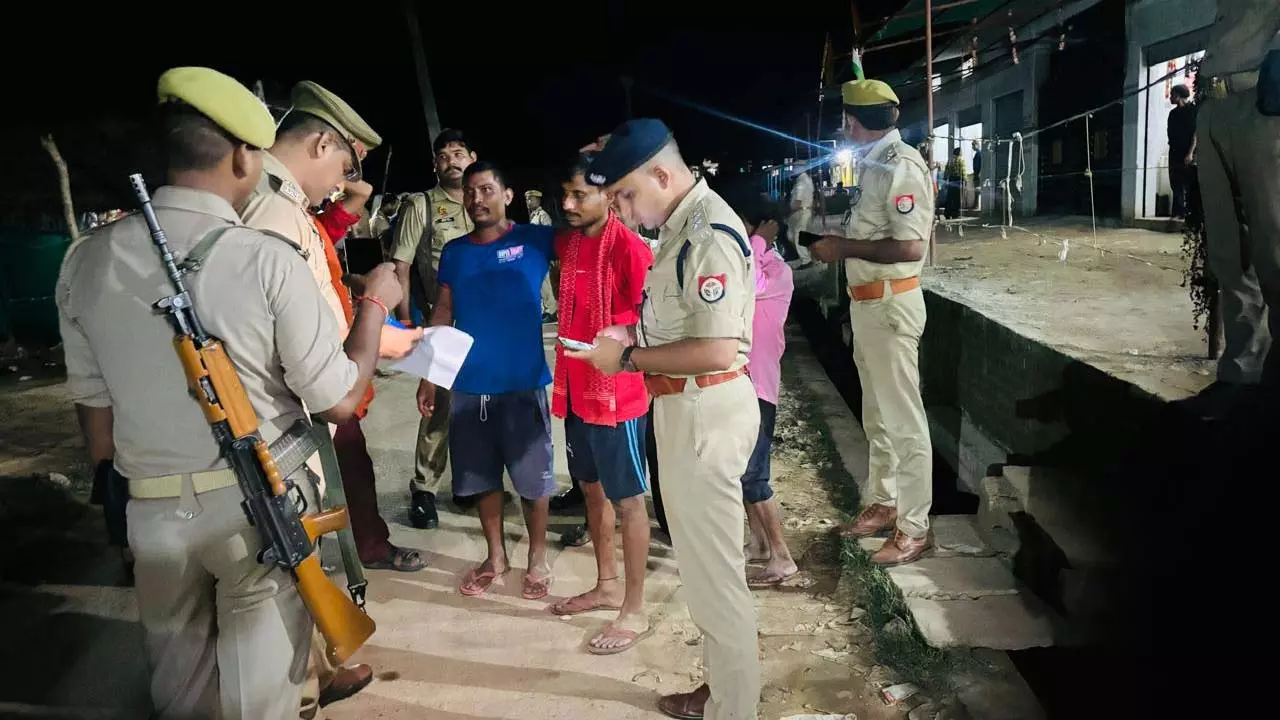 Police conduct check operation against alcoholics