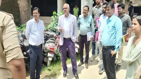 Kanpur News: DM ने सांढ पुलिस भवन निर्माण का किया निरीक्षण, कार्य में देरी पर जताई नाराजगी
