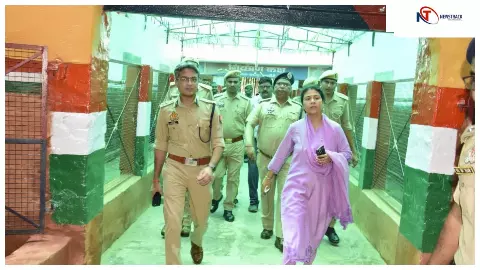 Lakhimpur Kheri News: डीएम-एसपी ने किया जिला कारागार का औचक निरीक्षण, दिए निर्देश