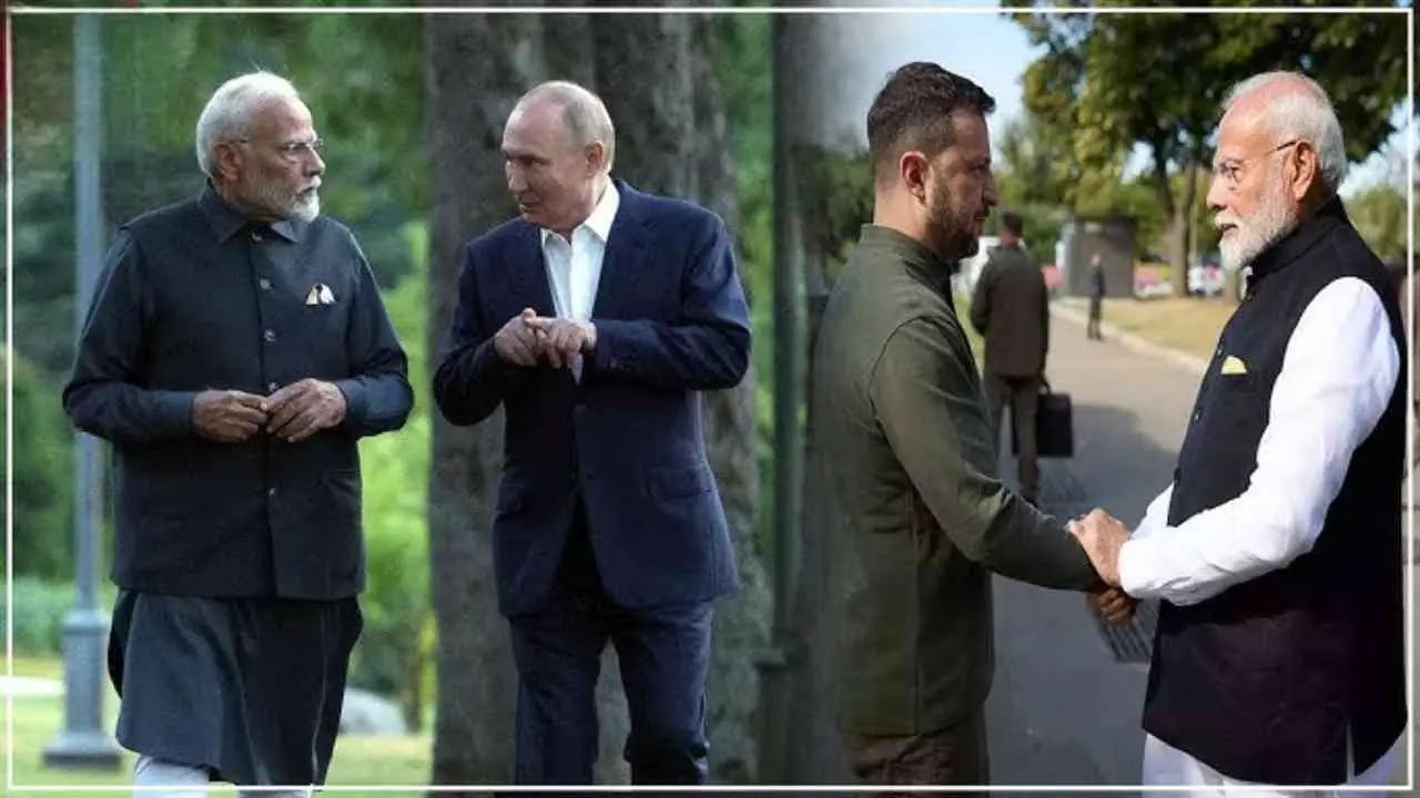 पहले जेलेंस्की, अब पुतिन... PM मोदी बने रूस-यूक्रेन युद्ध में शांति के सबसे बड़े सौदागर