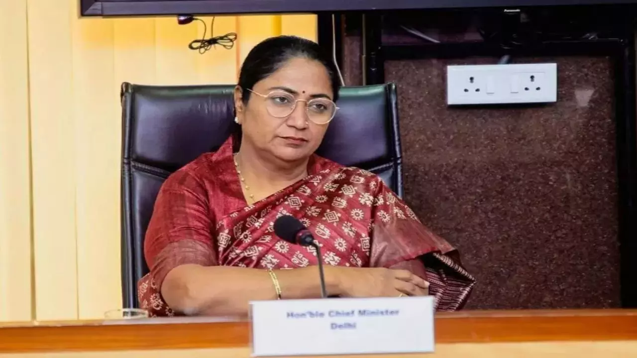 Delhi CM Rekha Gupta