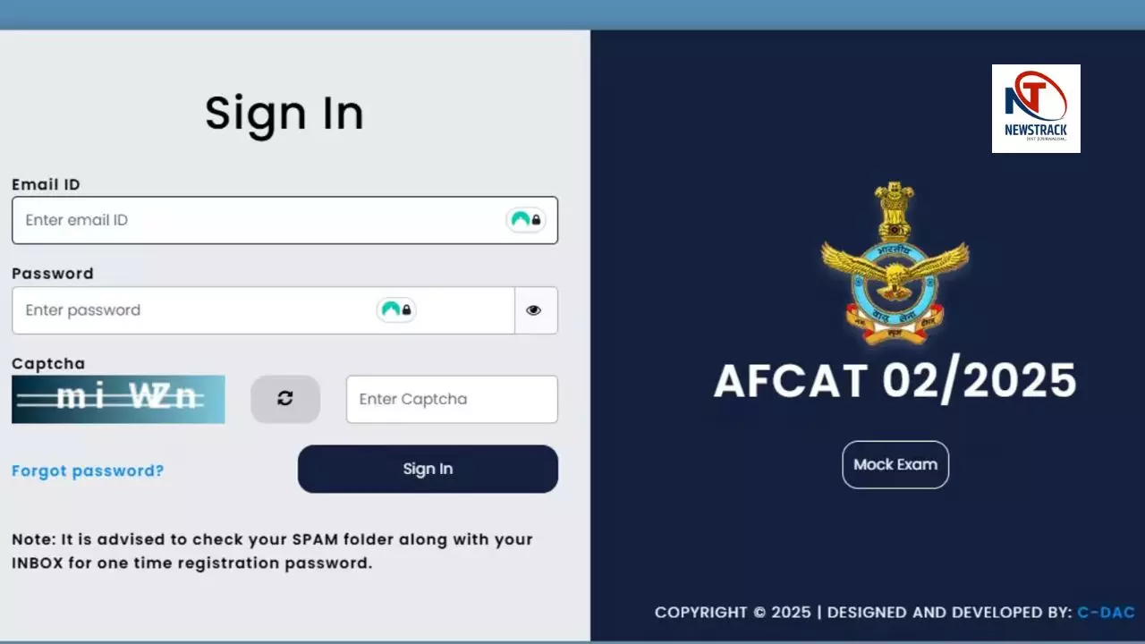AFCAT 2 Admit Card 2025 AFCAT 2 Admit Card 2025