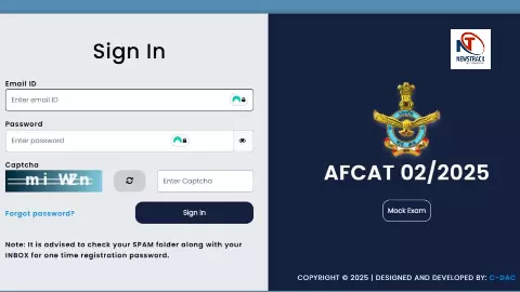 AFCAT 2 Admit Card 2025 AFCAT 2 Admit Card 2025