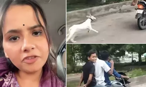कुत्ते को रस्सी से बांधा... बाइक से कई किलोमीटर तक दौड़ाया! लखनऊ में पशु क्रूरता का हैरान कर देने वाला मामला, AASRA ने दी तहरीर