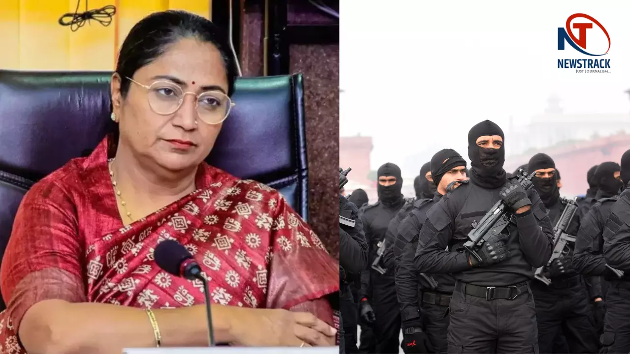 Rekha Gupta and Z plus Security