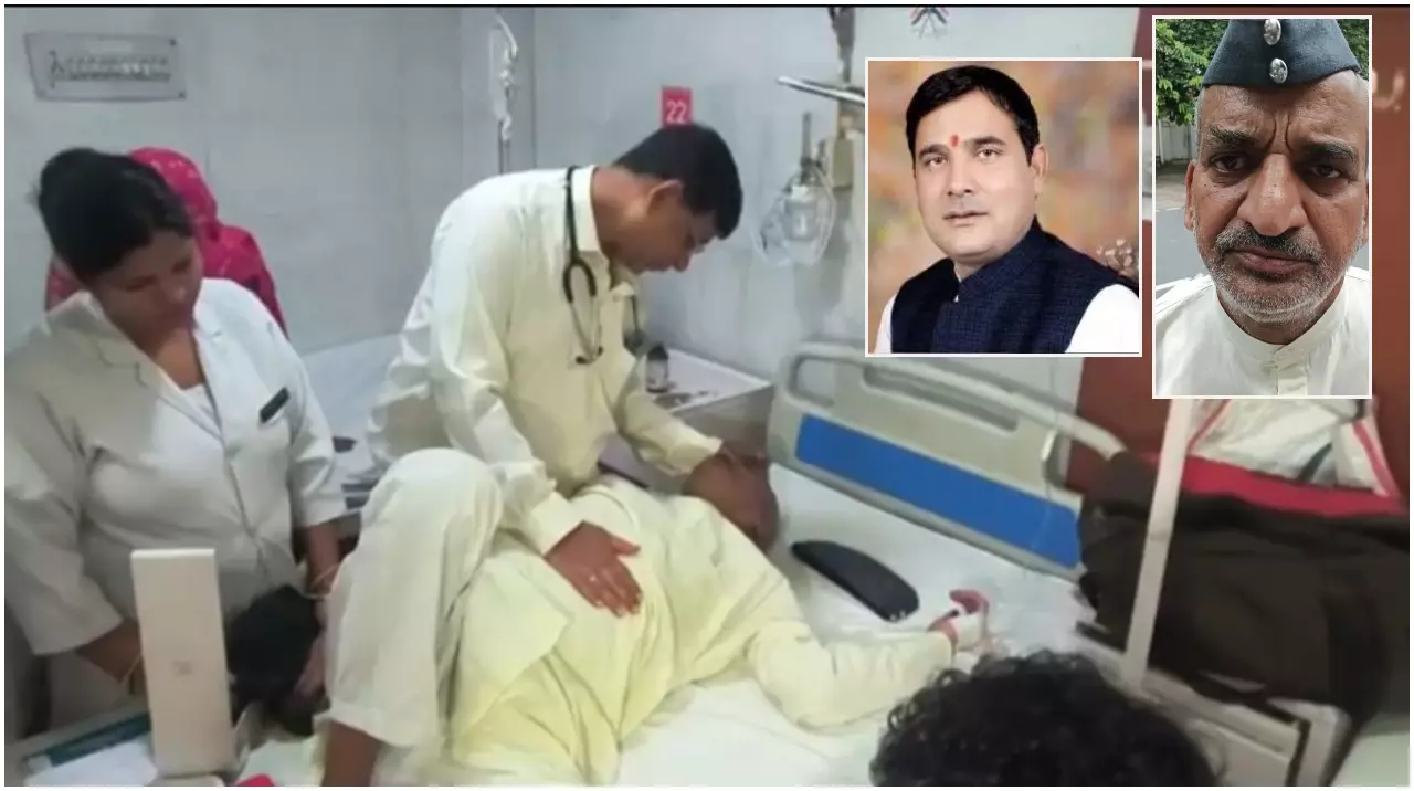 जहर खाकर CM योगी से मिलने पहुंचे कारगिल योद्धा ने लोनी MLA नंद किशोर गुर्जर पर लगाए आरोप, कहा- वसूला जा रहा नंदू टैक्स