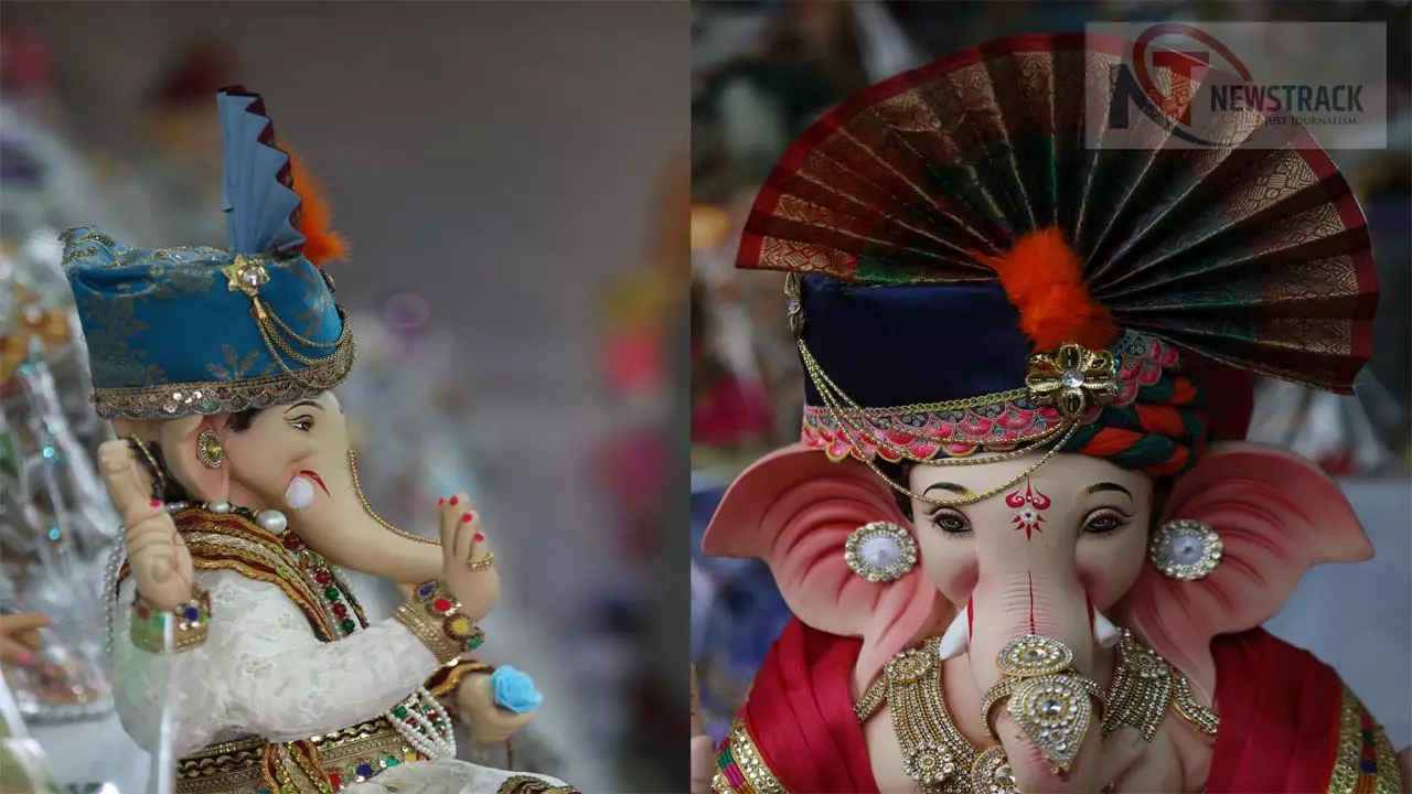 Lucknow, 500 to 2 lakh idols decorated to welcome Ganpati Bappa