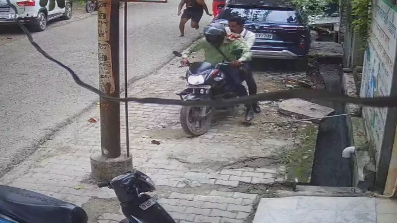 Hardoi News: शहर के पॉश इलाके में दिन दहाड़े महिला से हुई टप्पेबाजी, लाखो के आभूषण ले उड़े टप्पेबाज, CCTV फुटेज के आधार पर पुलिस जाँच में जुटी Hardoi News: शहर के पॉश इलाके में दिन दहाड़े महिला से हुई टप्पेबाजी, लाखो के आभूषण ले उड़े टप्पेबाज, CCTV फुटेज के आधार पर पुलिस जाँच में जुटी