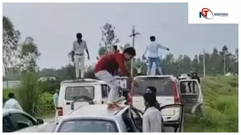 Hardoi News: हरदोई में बर्थडे सेलिब्रेशन का नया ट्रेंड: कार स्टंट और बोनट पर केक काटने का, पुलिस ने की कार्रवाई