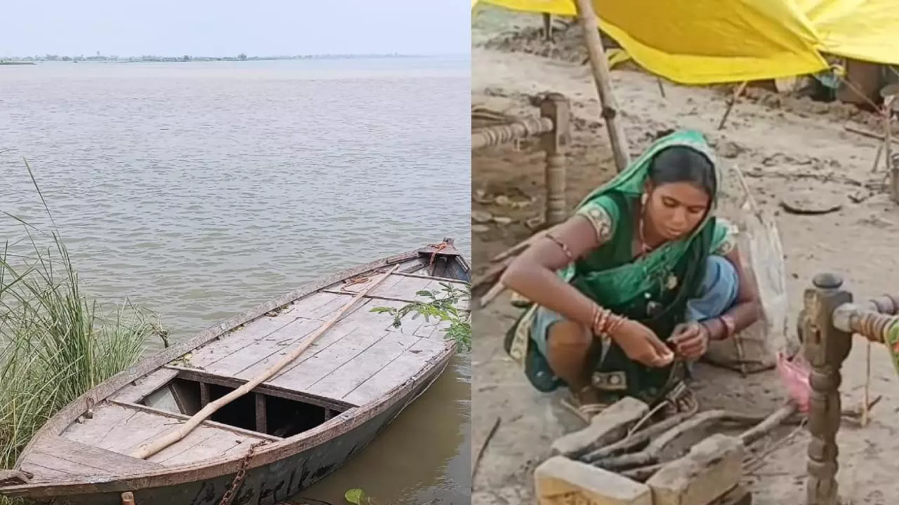 Fatehpur News: बाढ़ राहत शिविर में बारिश बनी मुसीबत: चारे का संकट, लोगों में नाराज़गी, पानी का जलस्तर जस का तस
