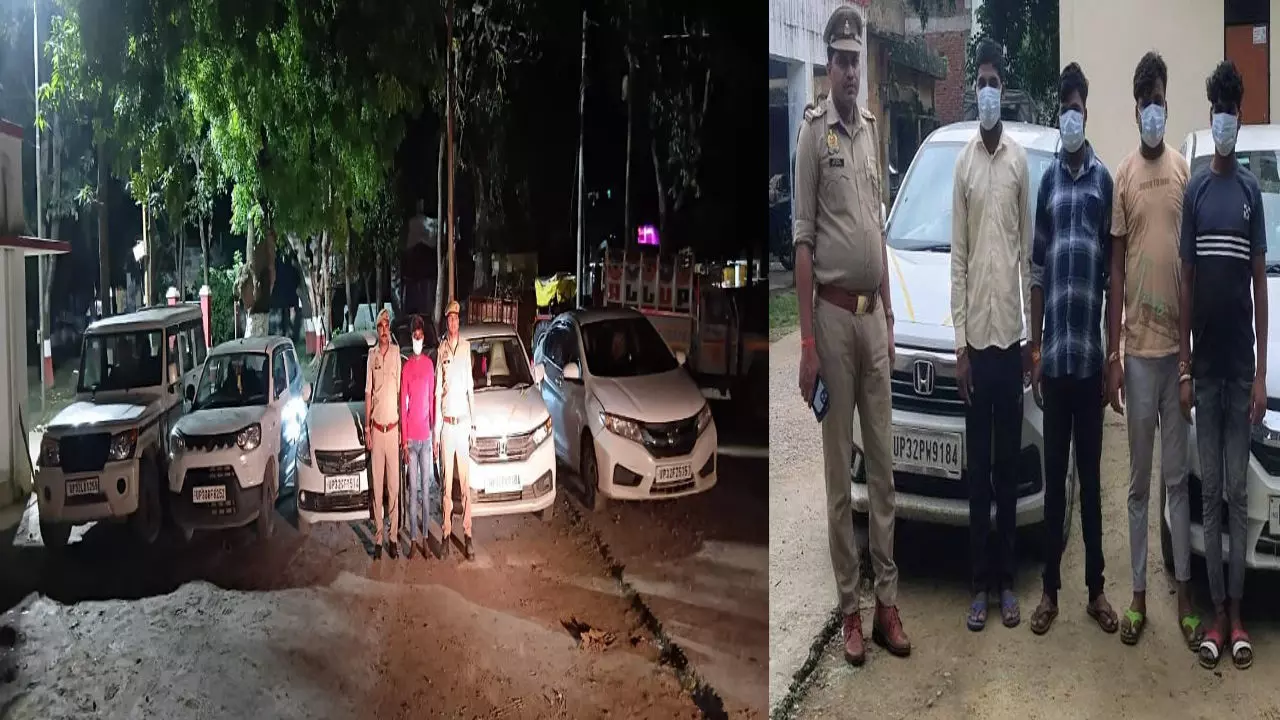 Hardoi News: न्यूज़ट्रैक की खबर का असर, पुलिस ने स्टंट कर रहे युवकों को किया गिरफ्तार, वाहनों को किया सीज