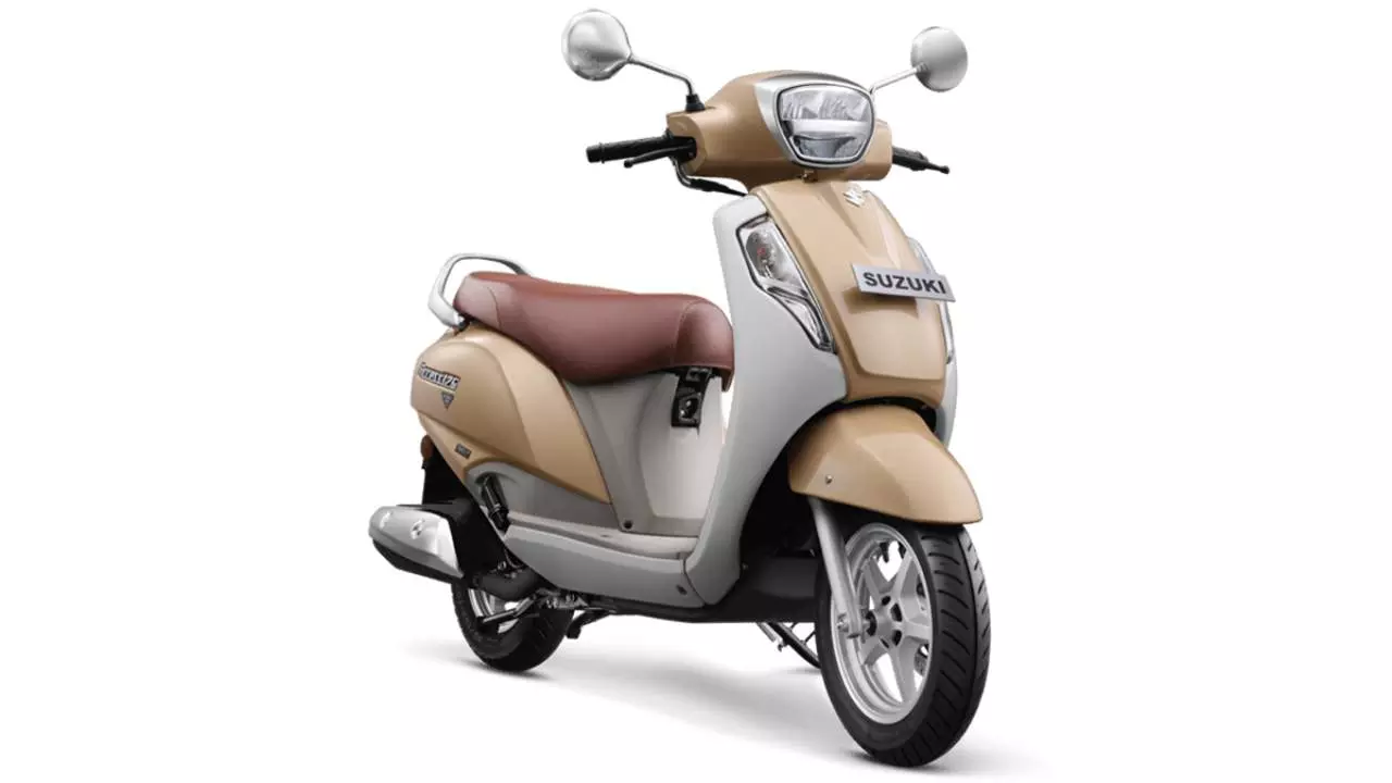 Suzukis Stylish Scooter