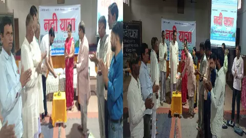 Sonbhadra News: नदियों के लिए फेफड़े का काम करते हैं बालू-पत्थर, पदयात्रा के जरिए जांची जाएगी स्थिति Sonbhadra News: नदियों के लिए फेफड़े का काम करते हैं बालू-पत्थर, पदयात्रा के जरिए जांची जाएगी स्थिति