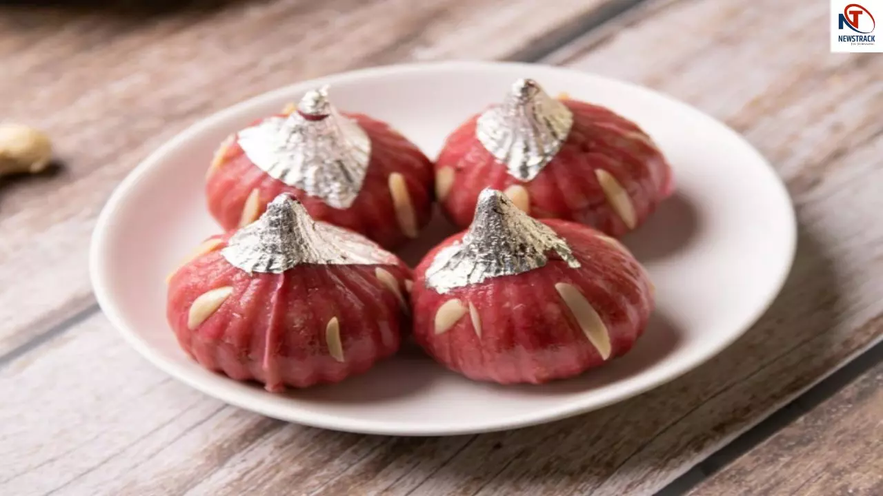 Rose-Pistachio Modak Recipe