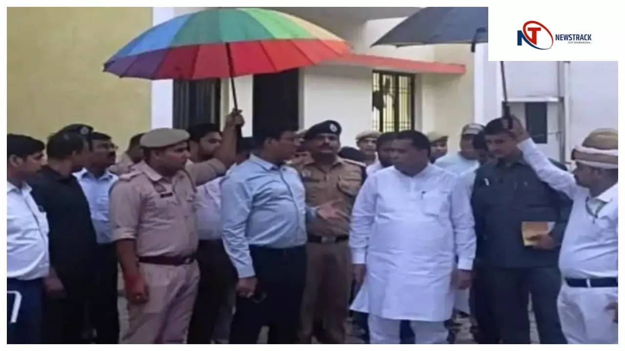 Mainpuri News: मंत्री नरेंद्र कश्यप ने जिला कारागार व गौशाला का निरीक्षण किया