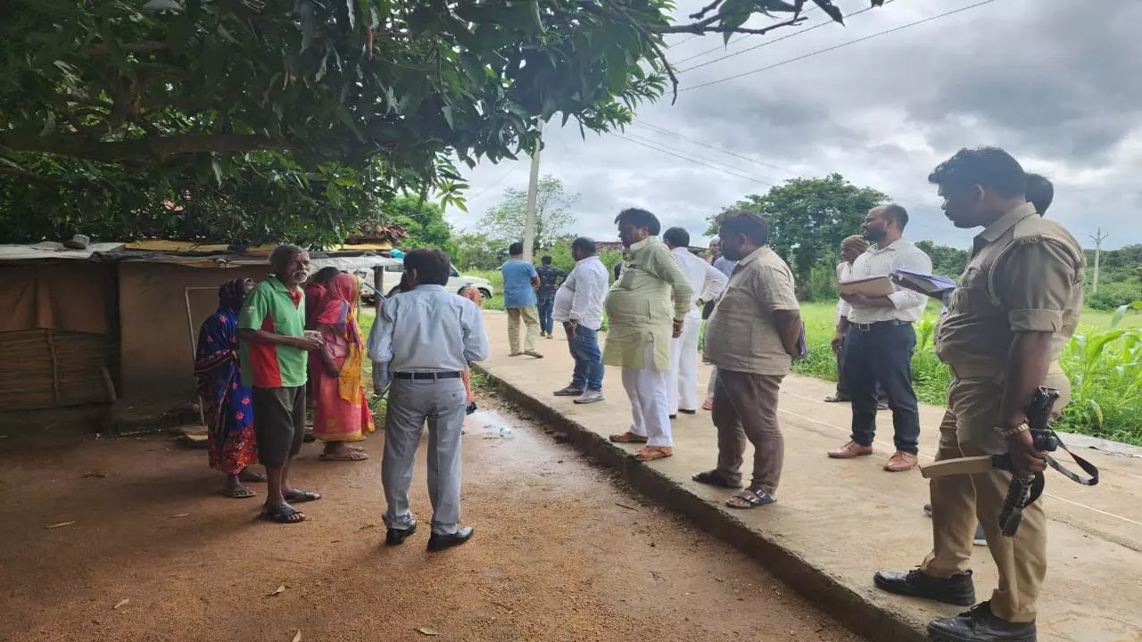 Mandal level team starts inspection of gram panchayats