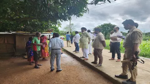 Mandal level team starts inspection of gram panchayats Mandal level team starts inspection of gram panchayats