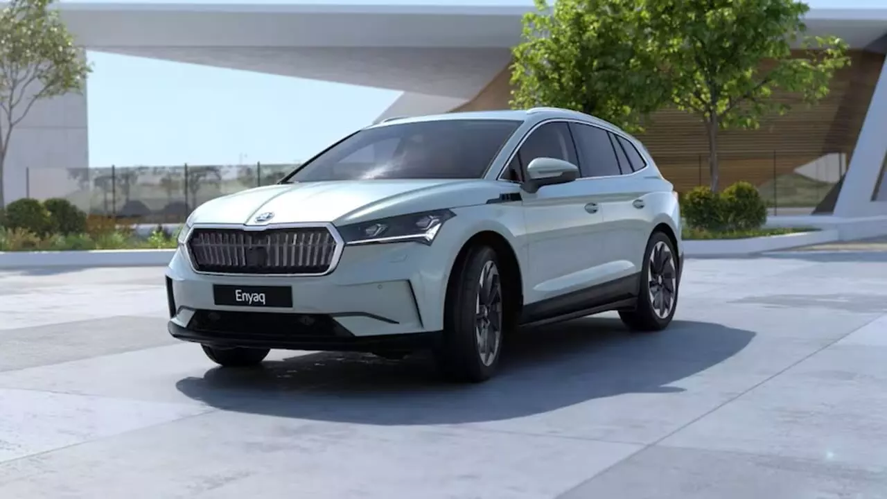 Skoda Octavia Electric Car Teaser