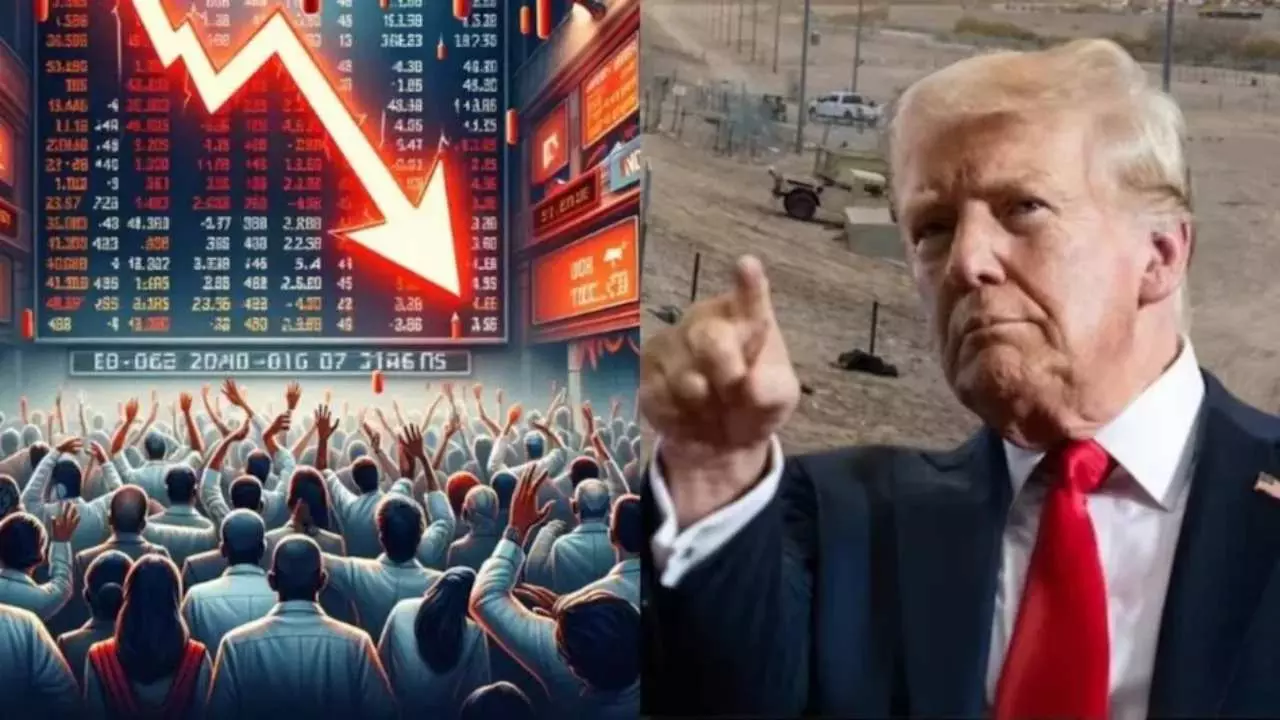 भारत में दिखने लगा ट्रंप टैरिफ का असर, धड़ाम हुआ स्टॉक मार्केट, निवेशकों का हुआ बूरा हाल भारत में दिखने लगा ट्रंप टैरिफ का असर, धड़ाम हुआ स्टॉक मार्केट, निवेशकों का हुआ बूरा हाल