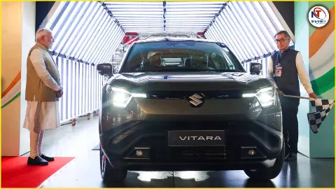 Production of Maruti E-Vitara Started Inaugurated by Prime Minister Modi