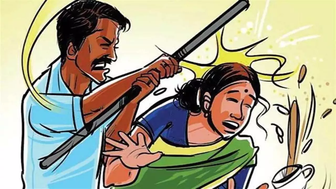 Drunks in BJP leaders house, husband dragged in room and beaten up