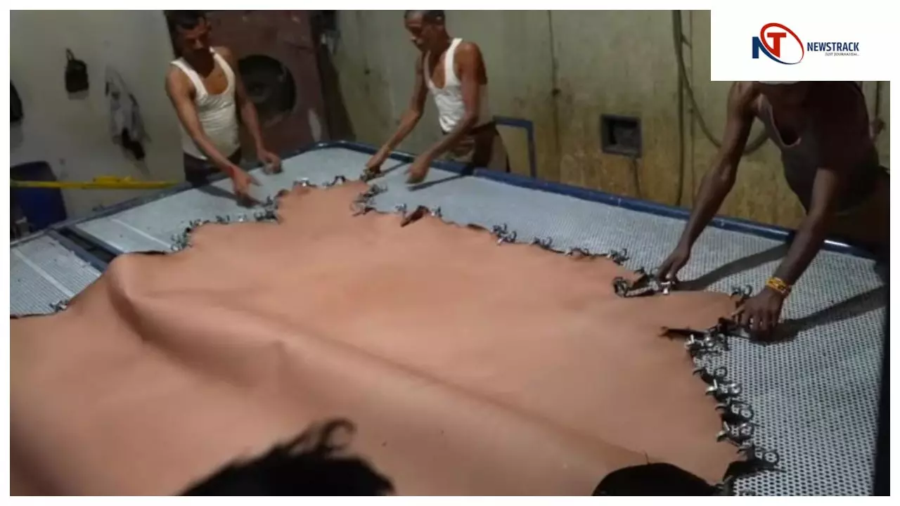 UP News: कानपुर-उन्नाव का लेदर उद्योग अमेरिकी टैरिफ़ बढ़ने से संकट में, मज़दूरों पर मंडरा रहा खतरा