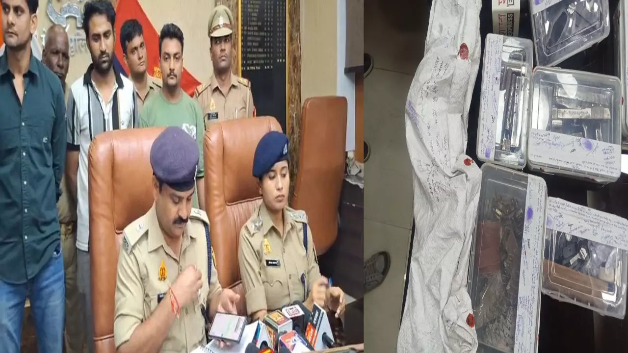 Meerut News: स्वाट टीम का बड़ा खुलासा: अवैध असलहा फैक्ट्री का भंडाफोड़, दो गिरफ्तार