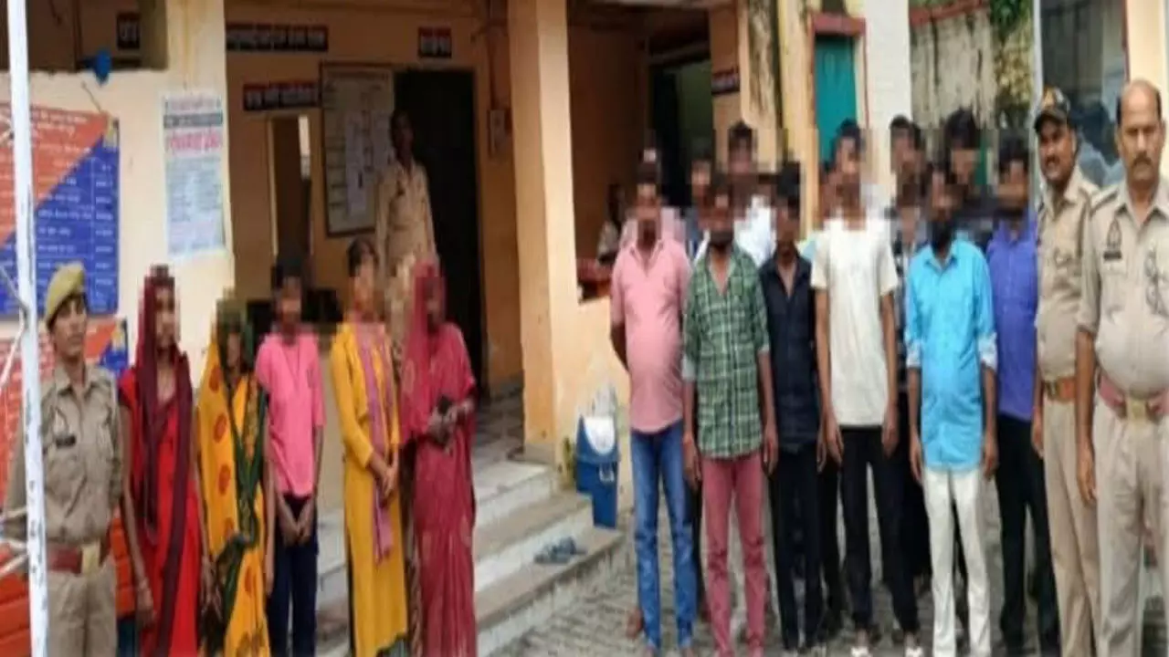 Jaunpur News: शांति व्यवस्था हेतु सरायख्वाजा पुलिस की बड़ी कार्रवाई, 23 आरोपित गिरफ्तार