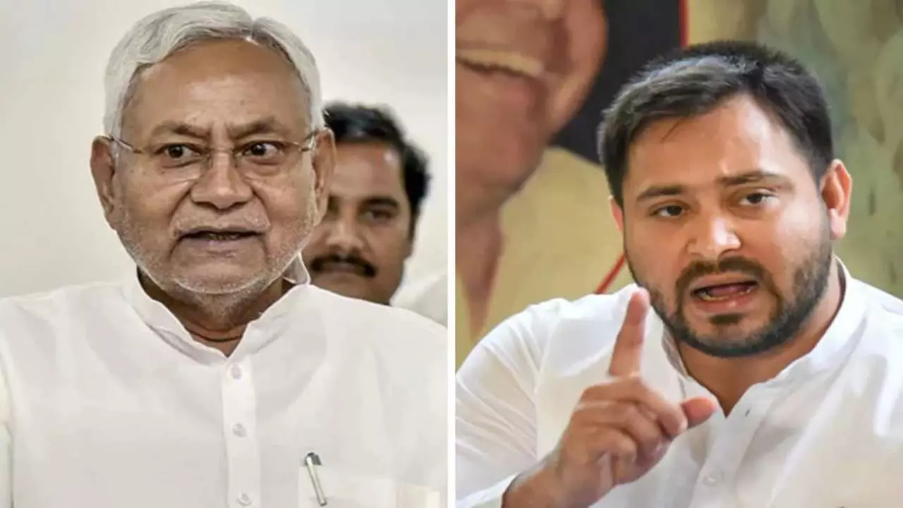 चीफ नहीं चीट मिनिस्टर है नीतीश! तेजस्वी की फिसली जुबान, NDA का तगड़ा पलटवार- हार के डर से...