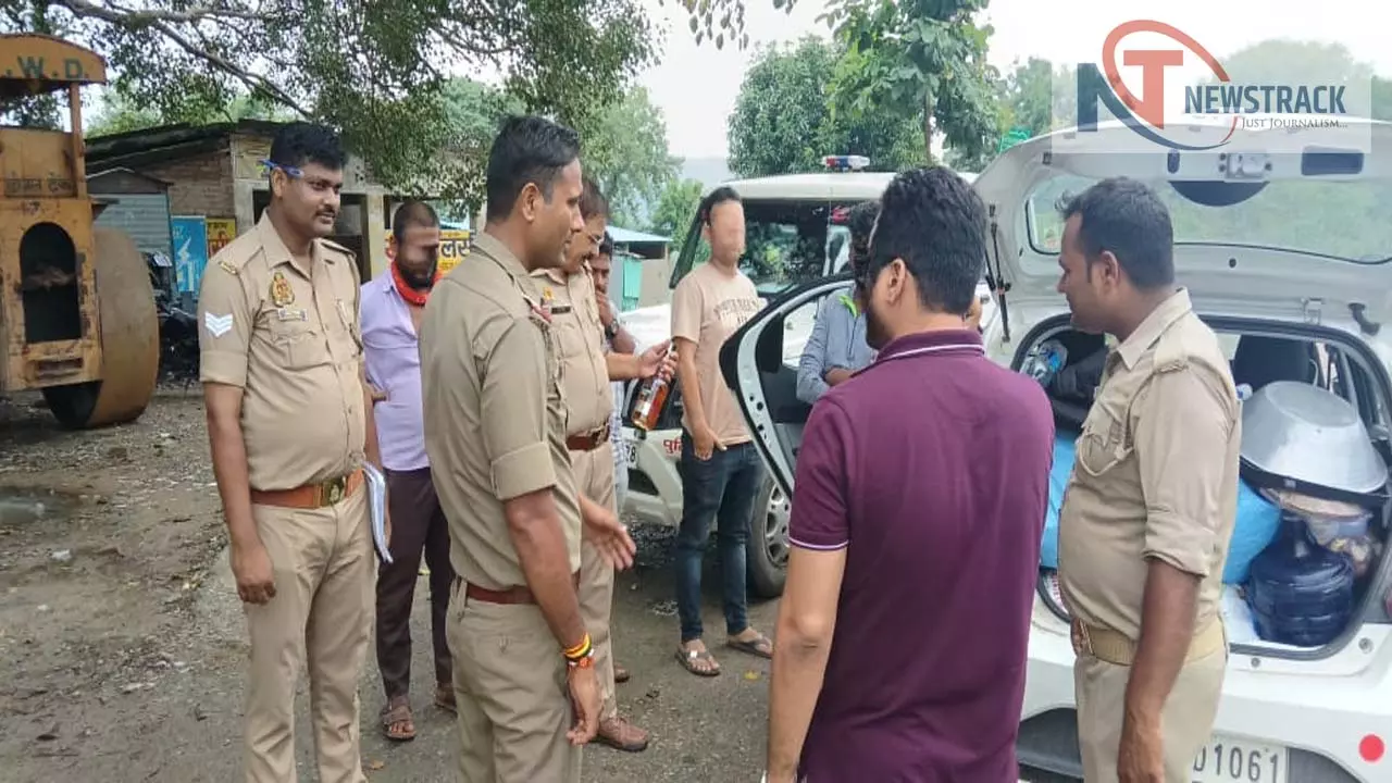 drunkards arrested at Rajdari-Devdari, 70 vehicles move