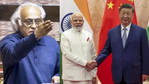 मोदी और शी जिनपिंग की मुलाकात से कांग्रेस को लगी मिर्ची, जयराम रमेश  का तीखा तंज- गलवान को भूल गए?