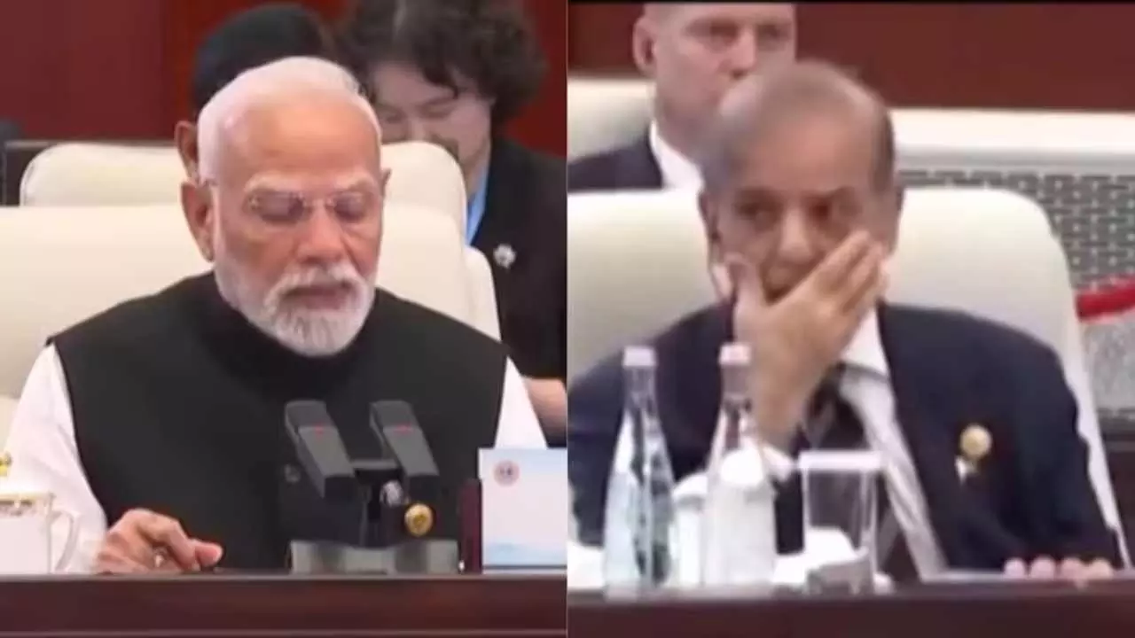 SCO समिट में आतंकवाद पर गरजे PM मोदी, शहबाज के छूटे पसीने, पाकिस्तान की जमकर लगाई क्लास