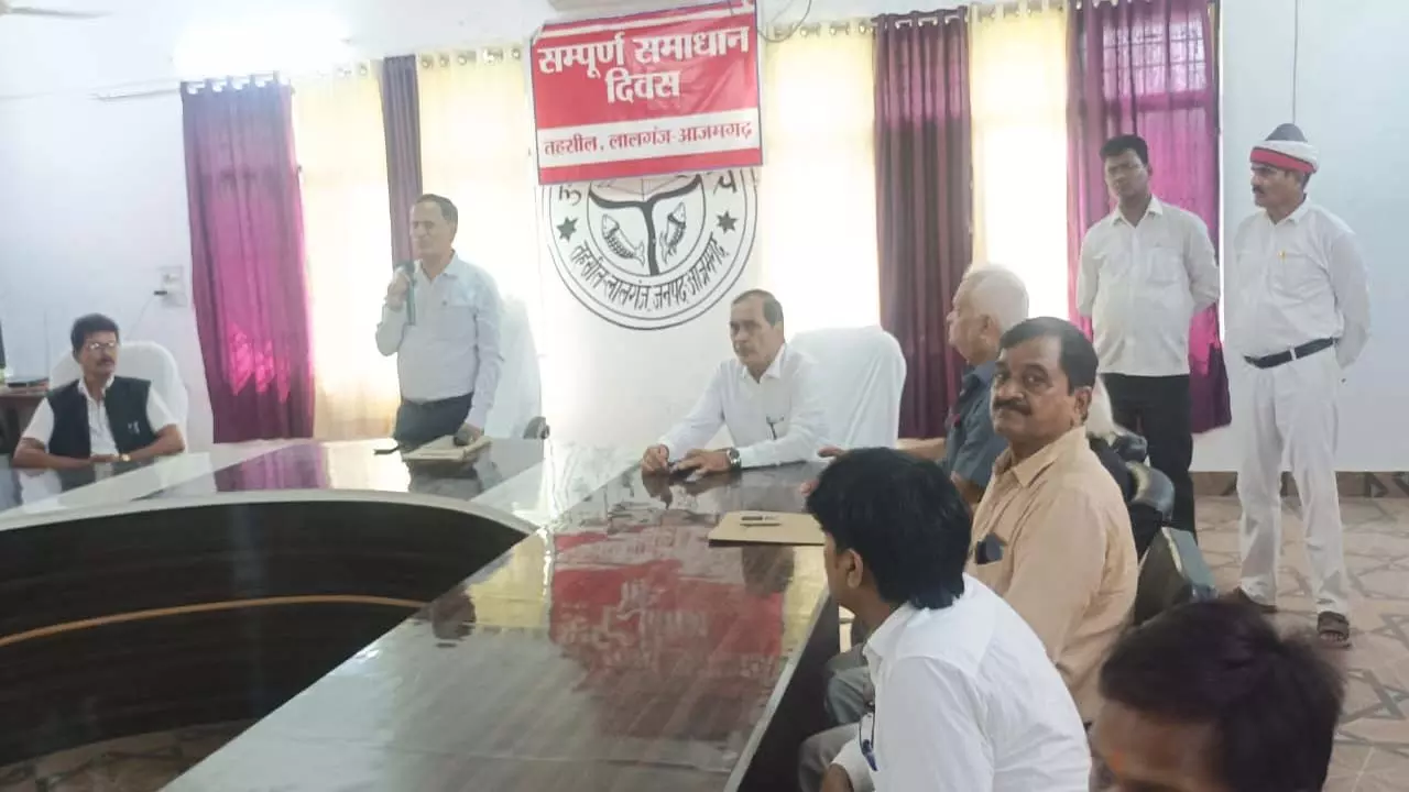 Nawagat SDM Rajkumar Baitha takes charge in Tehsil Lalganj, soon discharged