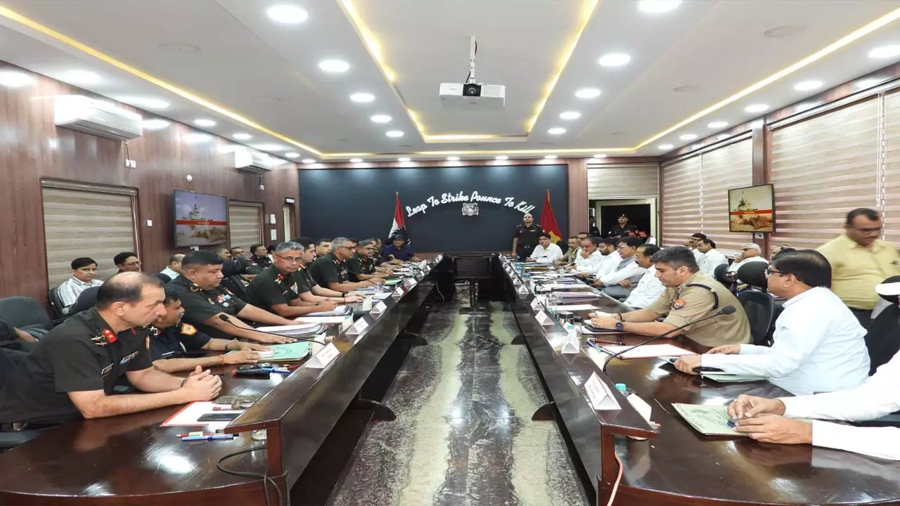Military-Civil Coordination Conference Held in Jhansi, Strengthening Mutual Coordination