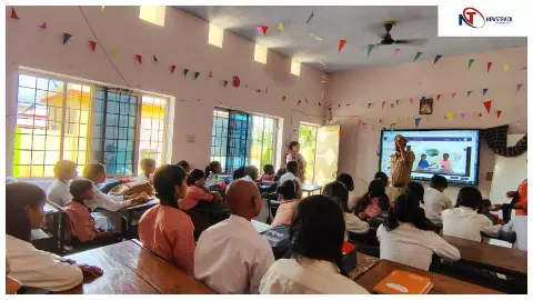 महराजगंज : फेक न्यूज और साइबर अपराध के खिलाफ यूपी पुलिस का डिजिटल वॉरियर अभियान