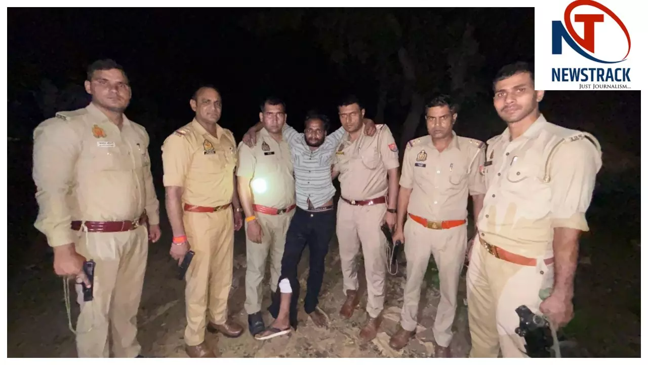 Etawah News: मेडिकल संचालक पर हमला करने वाला बदमाश मुठभेड़ में गिरफ्तार