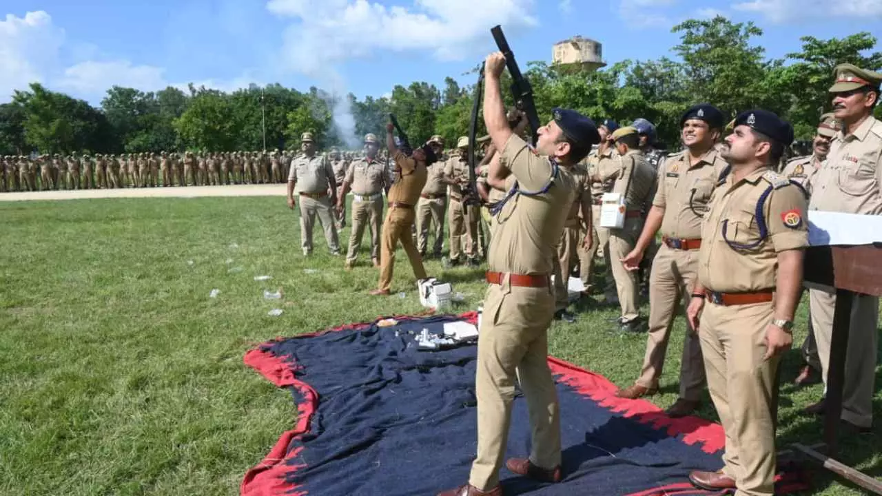 Police Conduct Riot Drill Ahead of Barawafat Festival