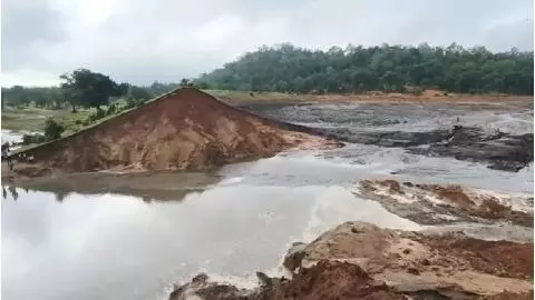 Chhattisgarh dam collapse Chhattisgarh dam collapse