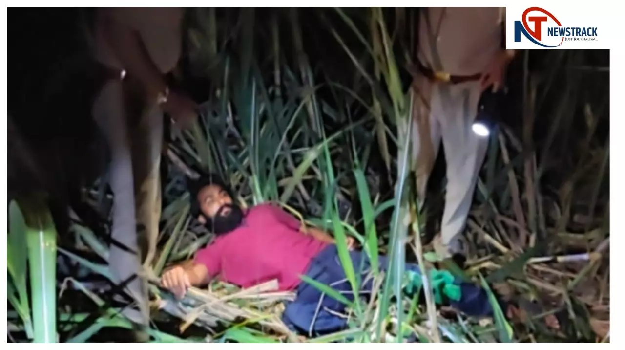 मेरठ में मुठभेड़: अवैध असलहा तस्कर गोली लगने के बाद दबोचा, भारी मात्रा में हथियार बरामद