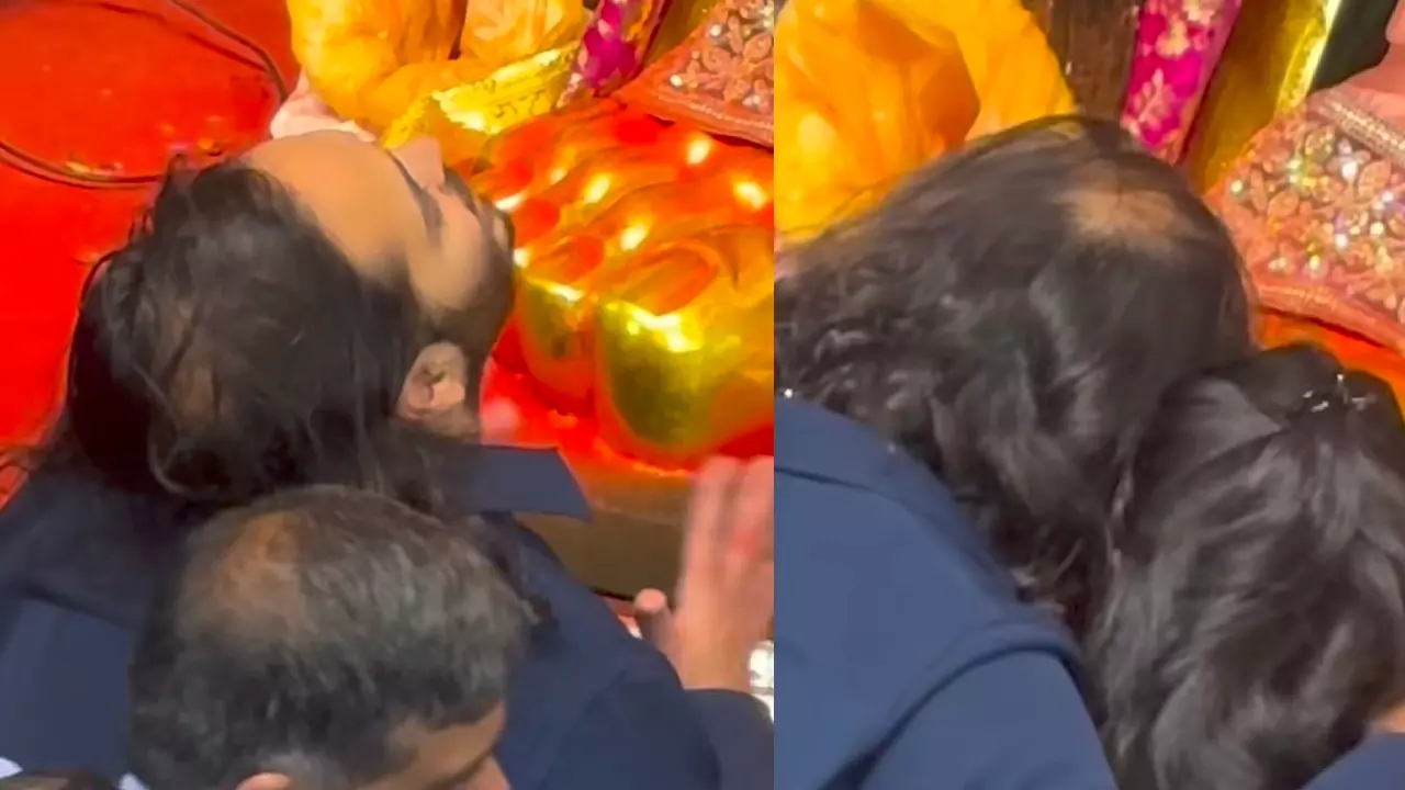 Anant Ambani Sing Ganesh Ji Aarti Video