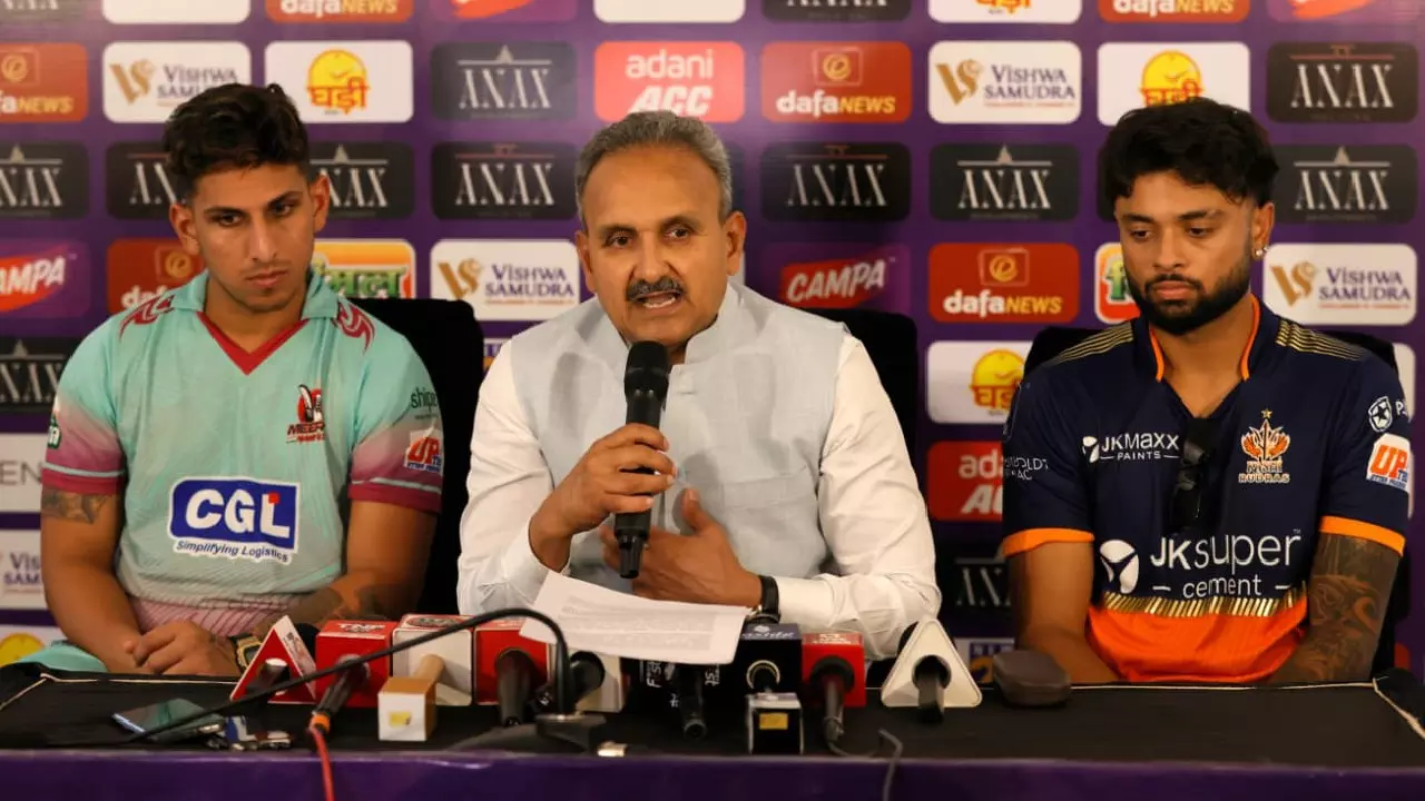 UP T20 League 2025 Press Conference