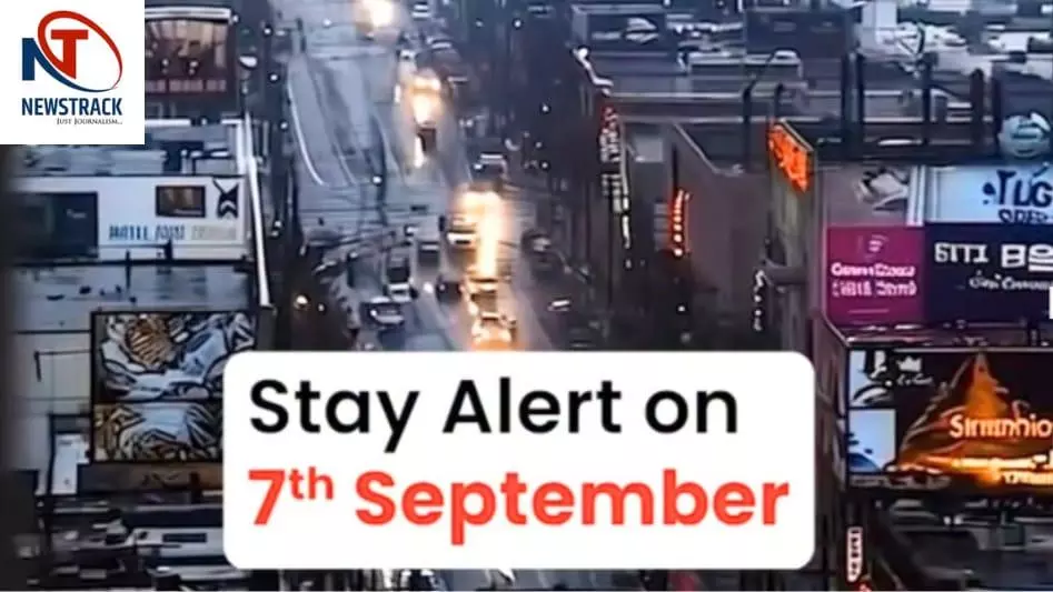 Alert on 7 September 2025