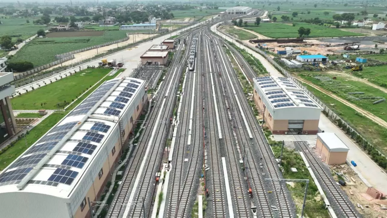 Namo meets India Corridor Strength of green energy, NCRTC to set up solar plant in UP