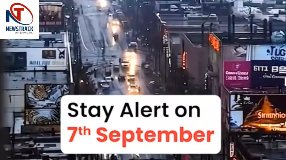 Alert on 7 September 2025
