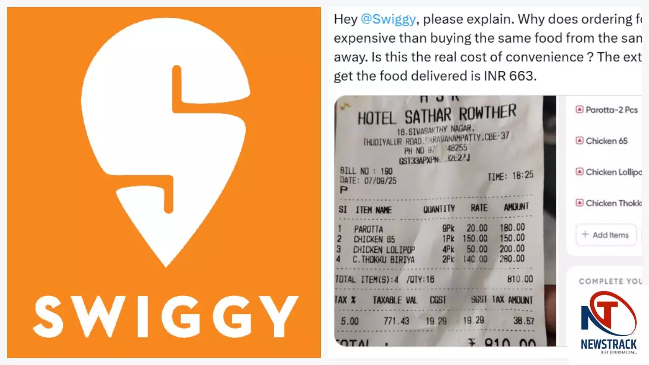Swiggy पर 81% ज़्यादा बिल! ऑनलाइन फूड डिलीवरी के दामों पर बवाल