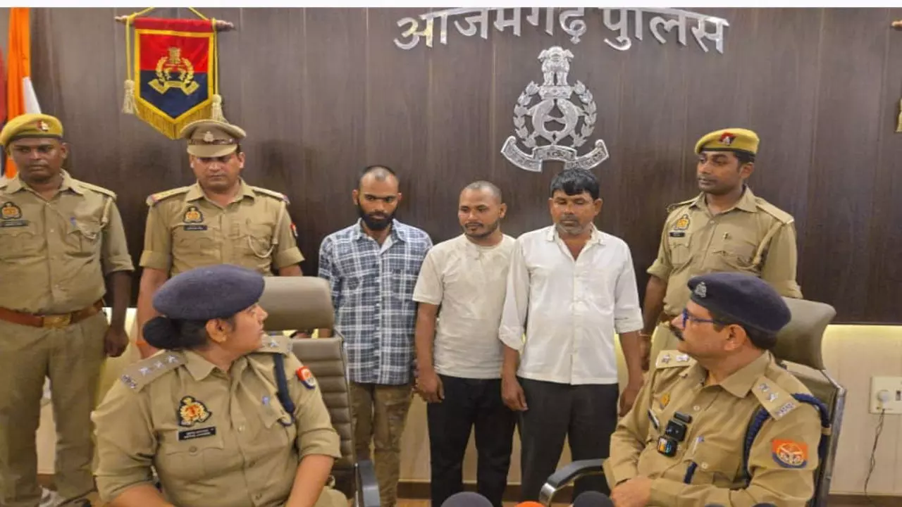 Azamgarh News: आजमगढ़ में युवक जयहिन्द की हत्या, पुलिस ने 24 घंटे में तीन आरोपियों को पकड़ा
